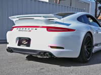 afe power elite ss-304 carbon tip dual cat back exhaust 12-16 porsche 911 c2s (991) h6-3.8l 49-36406-c