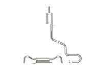 afe power mach force-xp 18-22 volkswagen atlas v6-3.6l 304 ss cat-back exhaust system 49-36426