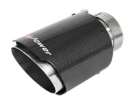 afe power mach force-xp 15-19 volkswagen golf r l4-2.0l(t) 304 ss cat-back exhaust system - carbon 49-36430-c