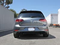 afe power mach force-xp 15-19 volkswagen golf r l4-2.0l(t) 304 ss cat-back exhaust system blue tips 49-36430-l