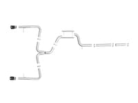 afe power mach force-xp 19-21 volkswagen jetta gli l4-2.0l (t) 304 ss cat-back exhaust system 49-36432-b