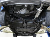 afe power 07-08 honda fit l4-1.5l 2in. 304 ss axle-back exhaust system 49-36611