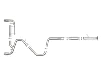 afe power cat back exhaust - 19-20 hyundai veloster n l4-2.0l (t) w/ polished tips 49-37008-p
