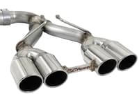 afe rebel series 2.5in 304 ss cat-back exhaust w/ polished tip 18-20 jeep wrangler (jl) 49-38073-p
