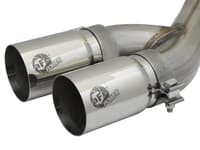 afe power rebel series 3.5in 409 ss cat back exhaust w/pol tips 14-18 ram 2500/3500 v8-6.4l hemi 49-42057-p