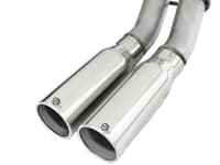 afe power machforce xp exhaust system cat-back 409 stainless steel 07-08 hummer h2 v8 6.0l/6.2l 49-44049
