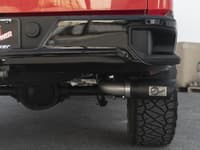 afe apollo gt series 19-20 gm 1500 2.7l (t) 409 ss cb exhaust system w/black tip 49-44108-b