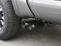 afe power rebel series 2-1/2in 409 ss cat back exhaust w/ black tips 17-22 nissan titan v8 5.6l 49-46126-b