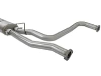 afe power rebel series 2-1/2in 409 ss cat back exhaust w/ polished tips 17-22 nissan titan v8 5.6l 49-46126-p