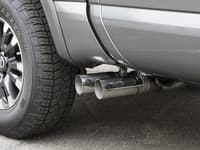 afe power rebel series 2-1/2in 409 ss cat back exhaust w/ polished tips 17-22 nissan titan v8 5.6l 49-46126-p
