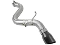 afe mach force-xp axle-back exhaust system w/black tip 18-22 jeep wrangler l4-2.0t / v6-3.6l 49-48070-1b