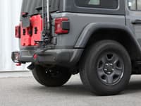 afe mach force-xp axle-back exhaust system w/black tip 18-22 jeep wrangler l4-2.0t / v6-3.6l 49-48070-1b