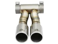 afe power 13-16 porsche cayman s / boxster s polish exhaust tip upgrade 49c36413-p