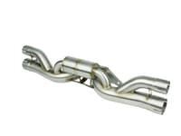 afe power machforce xp 304 stainless secondary muffler delete pipe 14-19 porsche 911 gt3 3.8l/4.0l 49c36434