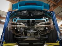 afe power machforce xp 304 stainless secondary muffler delete pipe 14-19 porsche 911 gt3 3.8l/4.0l 49c36434