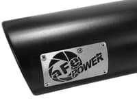 afe power 09-19 dodge ram 3.0l/5.7l black exhaust tip upgrade 49c42046-b