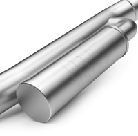 magnaflow 21-22 chevrolet tahoe v8 5.3l street series cat-back exhaust - black chrome tips 19541