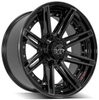 22x10 4play off-road 4p08 brushed black 8x180 -24mm