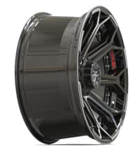 22x12 4play off-road 4p80 brushed black (* may require trimming) 8x180 -44mm