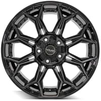 20x9 4play off-road 4p83 brushed black 8x6.5/165 0mm