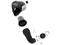 afe momentum gt cold air intake system w/pro dry s filter 20-23 bmw m340i (g20) 3.0 l6 (t) n58 50-70060d