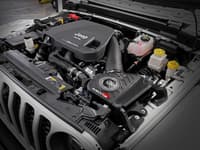 afe 20-21 jeep wrangler (jl) v6-3.0l (td) momentum hd cold air intake system w/ pro dry s media 50-70062d