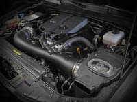 afe 20-22 nissan frontier v6-3.8l momentum gt cold air intake system w/ pro dry s filter 50-70077d