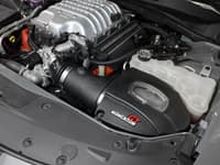 afe momentum gt pro dry s air intake system, 17-23 dodge challenger / charger srt hellcat 50-72205d