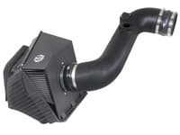 afe magnum force stage-2 pro dry s intake system 11-15 gm diesel trucks v8 6.6l (td) lml 51-32322