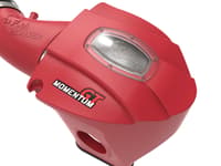 afe power momentum gt limited edition cold air intake 11-22 dodge challenger/charger srt // 12-14 chrysler 300 - red 51-72203-r