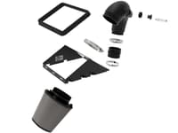 rapid induction cold air intake system w/pro dry s filter 19-23 ford ranger l4 2.3l (t) 52-10001d