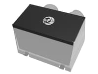 afe rapid induction intake system cover, black, 19-20 ford edge ecoboost v6 2.7l (tt) 52-10003c