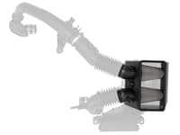 rapid induction cold air intake system w/pro dry s filter 19-23 ford edge v6 2.7l (tt) 52-10003d