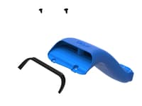 afe quantum cold air intake system scoop 15-20 ford f150/raptor v6-2.7l / v6-3.5l / v8-5.0l 53-10008sl