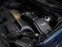 afe quantum cold air intake system w/ pro dry s media 15-20 ford f-150 v8-5.0l 53-10010d
