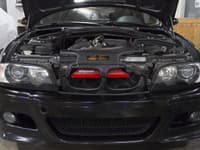 afe magnumforce intakes scoops ais bmw 3-series/ m3 (e46) 01-06 l6 - matte red 54-10468-r