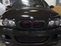 afe magnumforce intakes scoops ais bmw 3-series/ m3 (e46) 01-06 l6 - matte red 54-10468-r