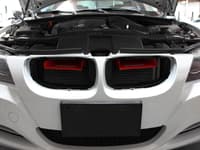 afe magnumforce intakes scoops ais bmw 3 series (e90/92/93) 07-13 l6-3.0l (red) 54-11478-r
