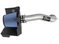 afe magnumforce stage-2 pro 5r cai brushed alum tube 15-20 gmc sierra 1500/silverado/tahoe/suburban/yukon/yukon xl 5.3l/6.2l w/electric fan 54-12332-h