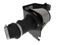 afe magnum force stage-2xp cold air intake system w/pro dry s 17-23 dodge challenger/charger hellcat - media black 54-12852d