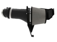 afe magnum force stage-2xp cold air intake system w/pro dry s 17-23 dodge challenger/charger hellcat - media black 54-12852d