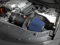 afe 17-23 dodge challenger/charger magnum force stage-2xp cold air intake system w/pro dry s- black 54-12852r