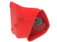 afe power 15-20 ford mustang 2.3l l4/3.7l v6/5.0l v8 dynamic air scoop - red 54-13015sr