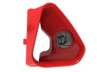 afe power 15-20 ford mustang 2.3l l4/3.7l v6/5.0l v8 dynamic air scoop - red 54-13015sr