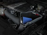 afe magnum force stage-2 cold air intake system w/pro dry s media 18-23 ford mustang 54-13039r
