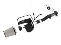afe magnum force stage-2xp cold air intake w/pro dry filter 18-23 jeep wrangler jl 2.0t- media black 54-53029d