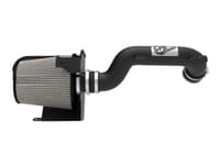 afe magnum force stage-2xp cold air intake w/pro dry filter 18-23 jeep wrangler jl 2.0t- media black 54-53029d