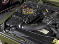 afe momentum gt stage 2 pro 5r intake system 07-11 jeep wrangler (jk) v6 3.8l w/ mechanical fan 54-76213