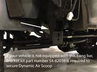 afe magnumforce dynamic air scoop bracket kit 10-12 dodge diesel trucks l6 6.7l (td) 54-82038