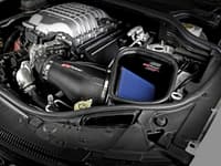 afe track series carbon fiber pro 5r ais - 2018 jeep grand cherokee trackhawk (wk2) v8-6.2l(sc) 57-10002r